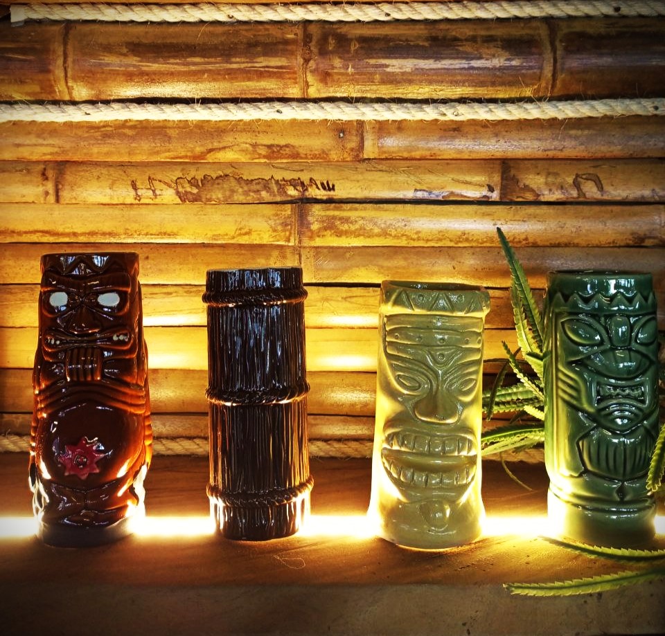 VASO TIKI EN CERAMICA